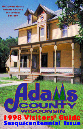 Adams County 1998 Visitors' Guide - Front Cover