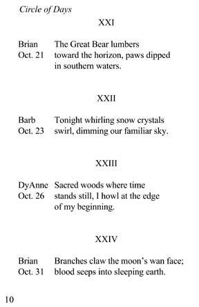 Circle of Days - Sample Page 10