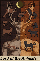 Dream Blanket  No. 9: Lord of the Animals